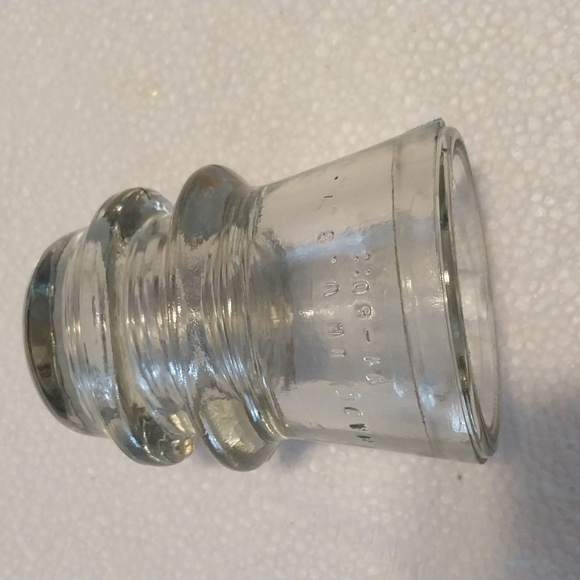 4 Vintage Telephone Insulators Collector's Item old Clear - Picture 5 of 7